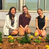 NeuroXXceptional gardeners in The Neuro's new pollinator garden