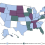 Map depicting state-specific marital exemptions to statutory rape laws in the United States. Credit: Kaya Van Roost et al.