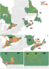 Incidence of melanoma skin cancer across Canada. Figure adapted from: https://www.frontiersin.org/articles/10.3389/fmed.2022.830254/full | Taux d’incidence du mélanome au Canada. Illustration adaptée de : https://www.frontiersin.org/articles/10.3389/fmed.2022.830254/full