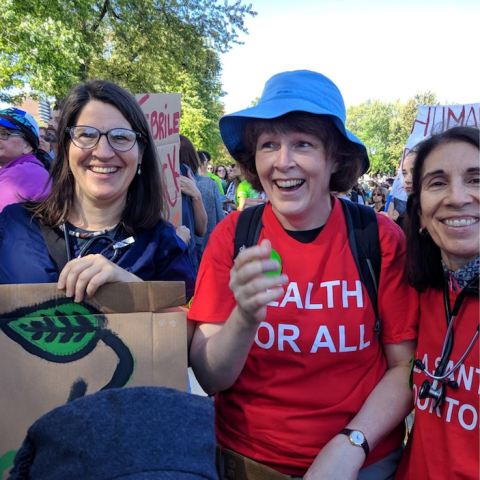 GAIHN members at climate march