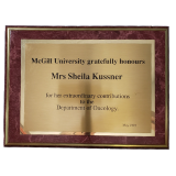 Kussner Donation Plaque