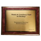 Minda de Gunzburg Donation Plaque