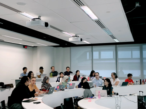 Students seated in seminar room