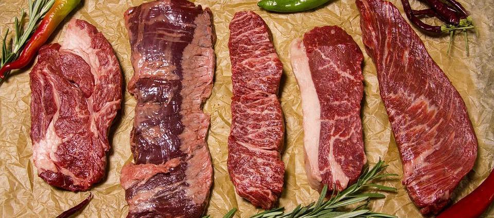 strips of waygu beef