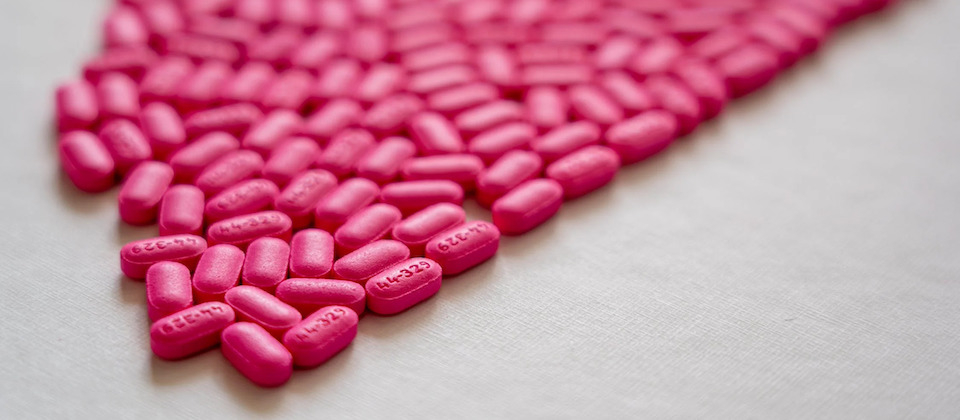 pink pill allergy medication