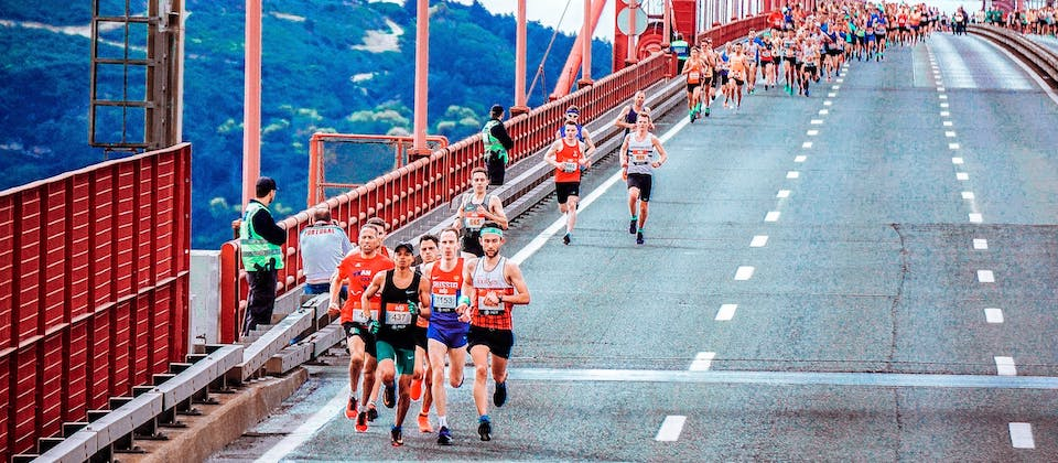 People Doing Marathon