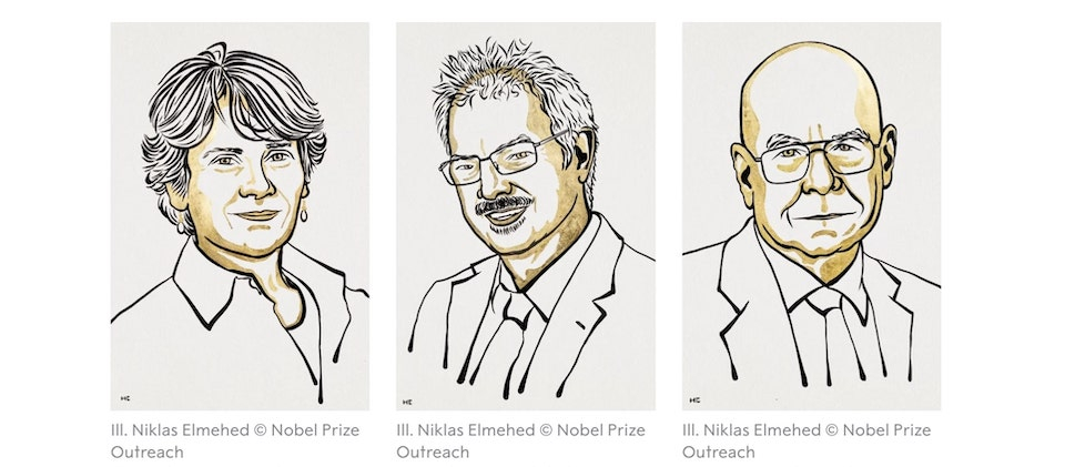 2022 Nobel Chemistry Winners Carolyn R. Bertozzi, Morten Meldal, Barry Sharpless