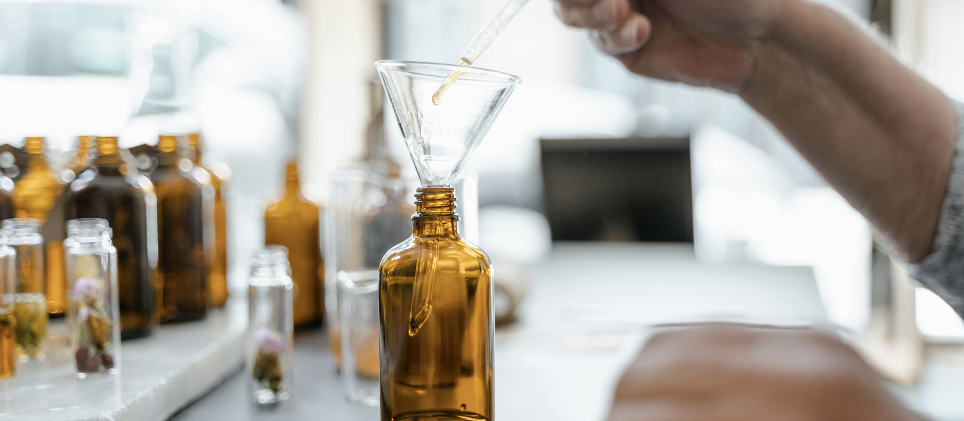 perfume-making