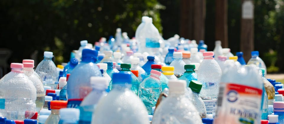 Assorted Plastic Bottles