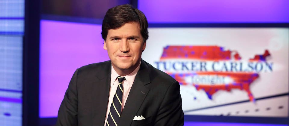 Tucker Carlson from FOX news 