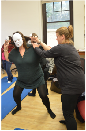 picture pf people performing movement