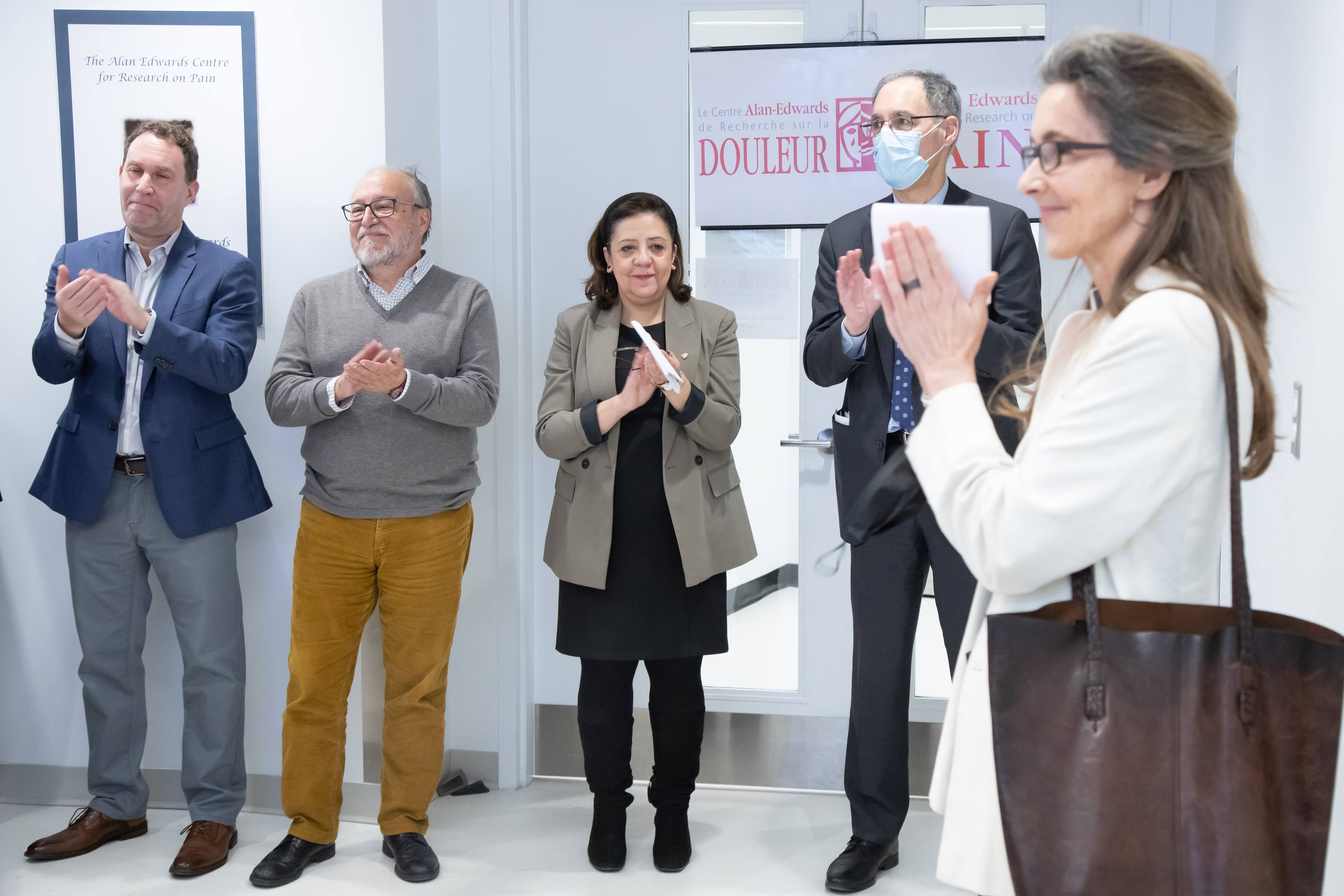 Ribbon cutting for new Duff location of the Pain Centre