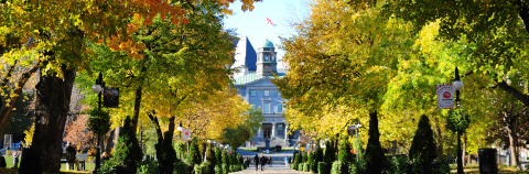 McGill Campus scene