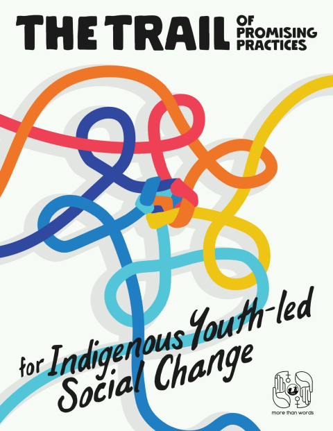 The title page for the Trail of Promising Practices for Insdigenous-led social change