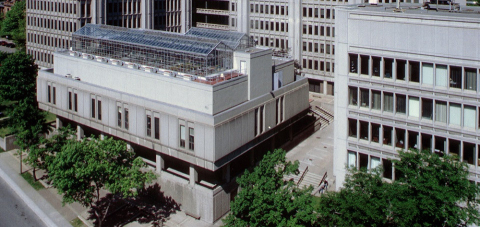 The Phytotron in the the Stewart Biology Building