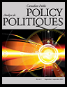 Photo of the November issue of Canadian Public Policy