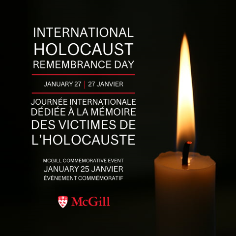 Intl Holocaust Remembrance Day Poster