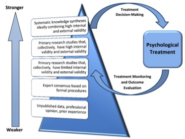 Evidence-based practice elements and their relationship with