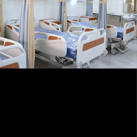 multiple beds in an urgent care centre