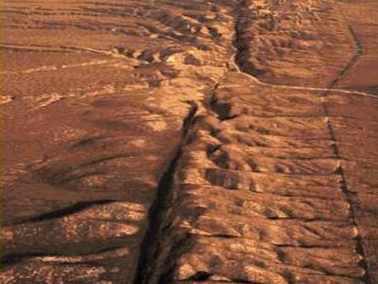 San Andreas fault