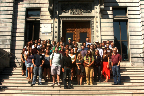 Redpath Museum staff and students, September 2015.