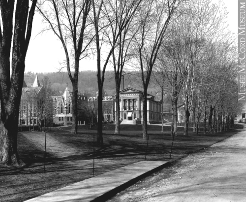 Campus de l'Université McGill vers 1897.