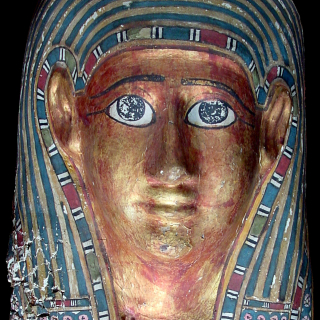 Masque funéraire, Égypte