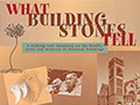 Cover of the "What building stones tell" pamphlet