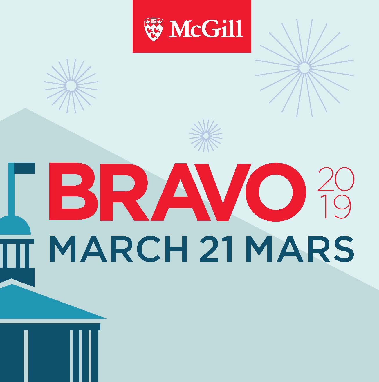 Bravo 2019 banner, decorative