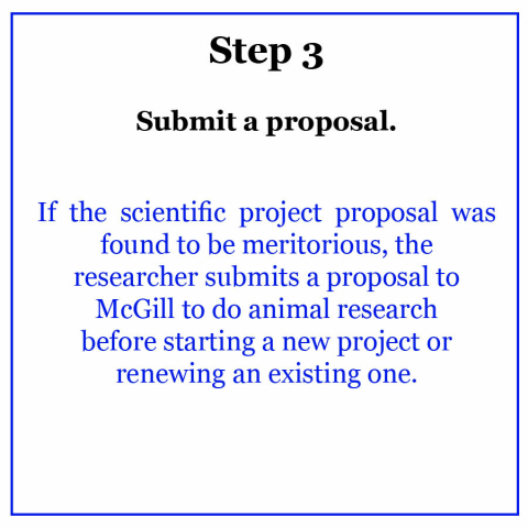Step 3: Submit a proposal