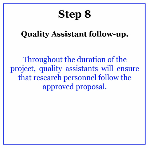 Step 8: Quality Assistant follow-up
