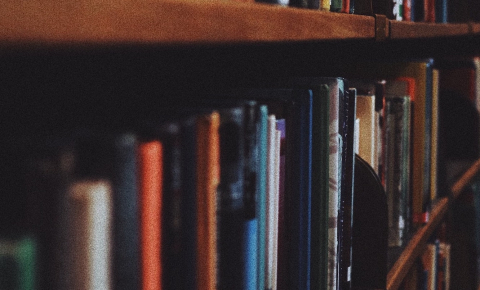 books in a library