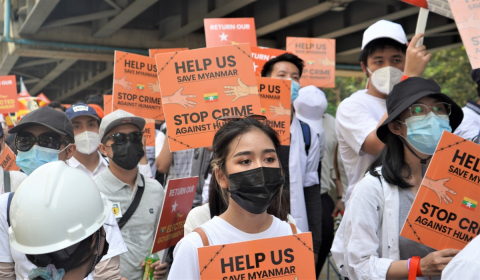 Myanmar protests