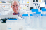 Dr. Rosenblatt in the lab