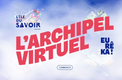 Capture d'écran de L'archipel Virtuel du festival Eureka