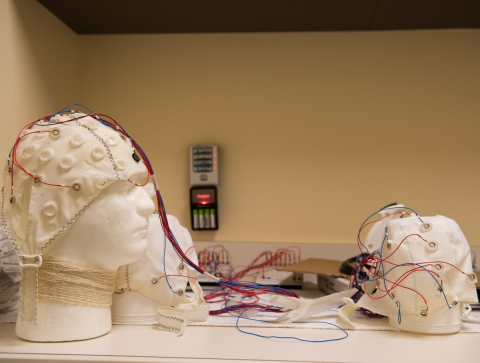 Equipment from a neuroscience lab.