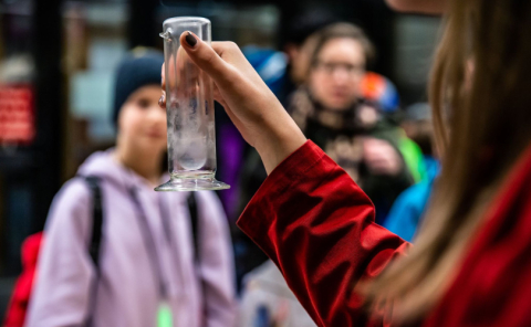 McGill's Chemistry Outreach Group thrills a crowd.