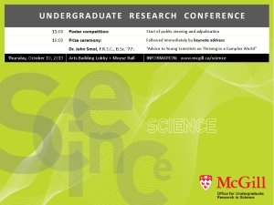 Undergraduate Research Conference mini-poster