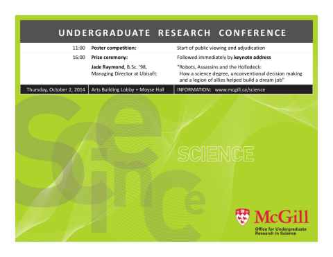 Undergraduate Research Conference mini-poster