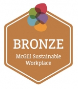 Bronze Seal: McGill Sustainable Workplace