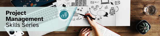 Project Management - plans on a table