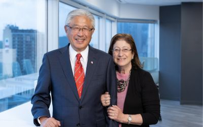 Portrait of Victor and Ruth Dzau