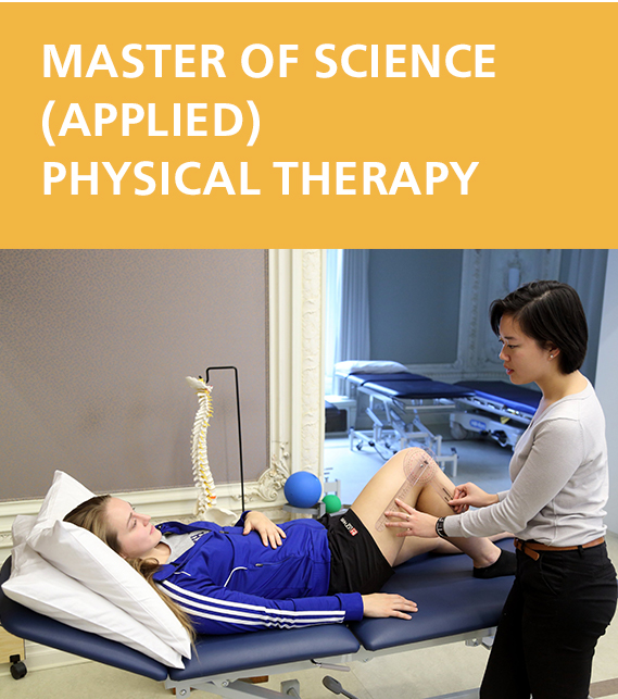 Find out about Master's degree in Physical Therapy