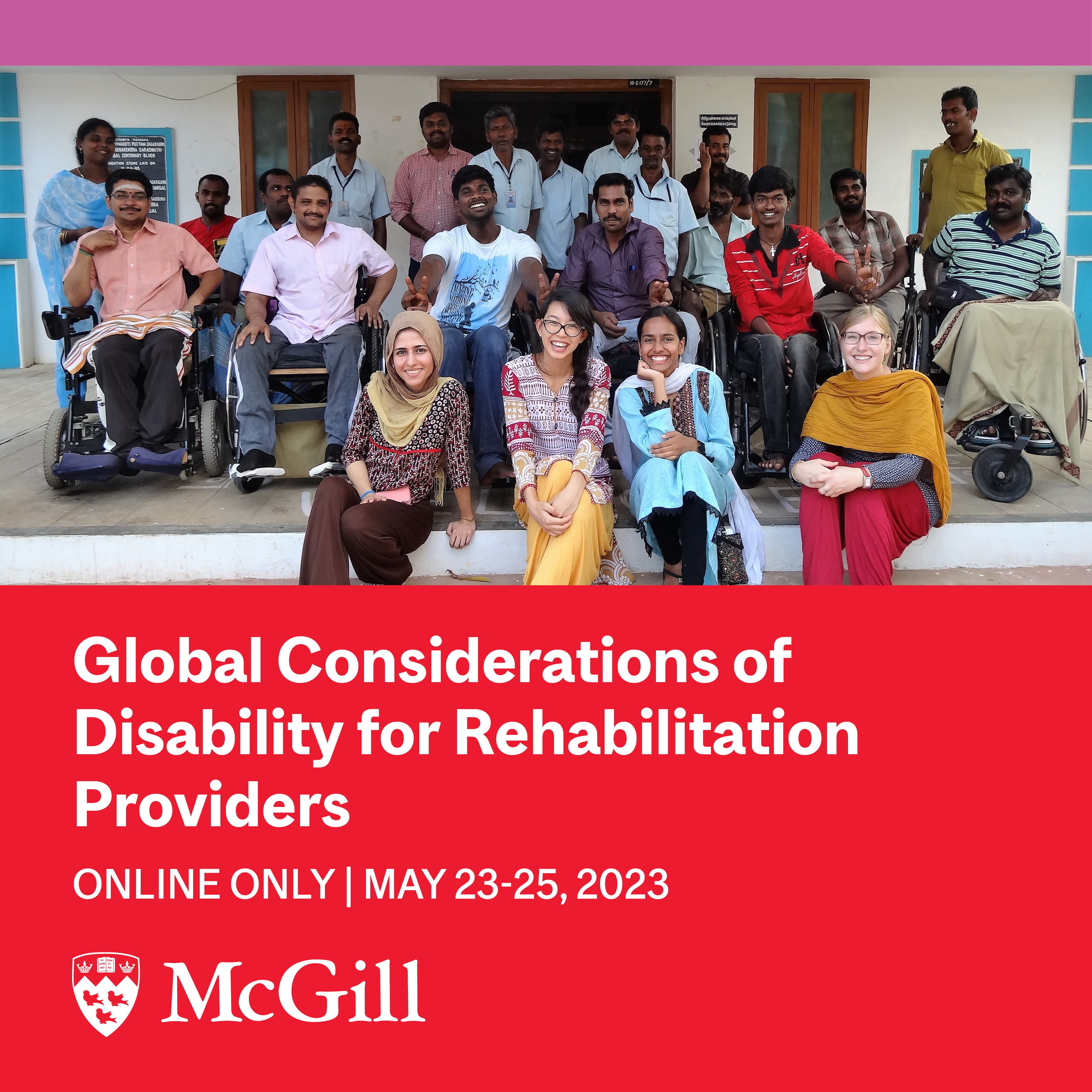 Poster for Global Considerations of Disability for Rehabilitation Providers