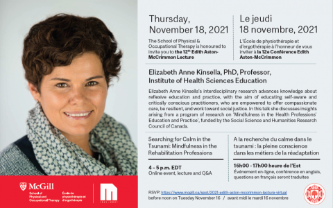 invitation pour la lecture Edith Aston-McCrimmon