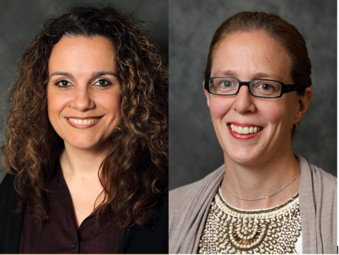 photo collage of Dr. Aliki Thomas and Dr. Anouk Lamontagne