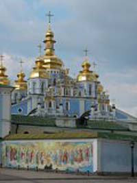 One of Kiev&#039;s many stunning churches.