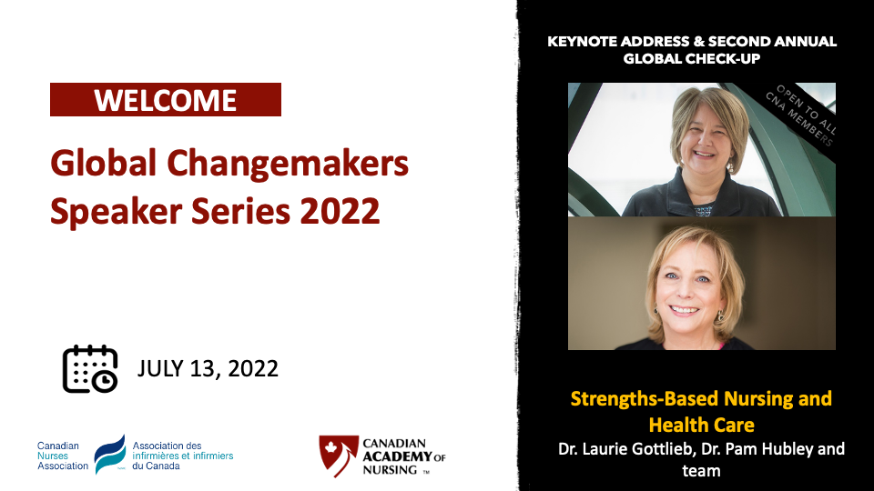 Event poster for Global Changemakers Speaker Series 2022: Second Annual SBNH Global Check-up