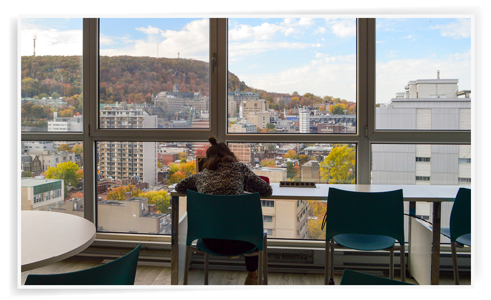 Carrefour Sherbrooke study room