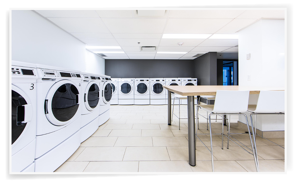 La Citadelle laundry room